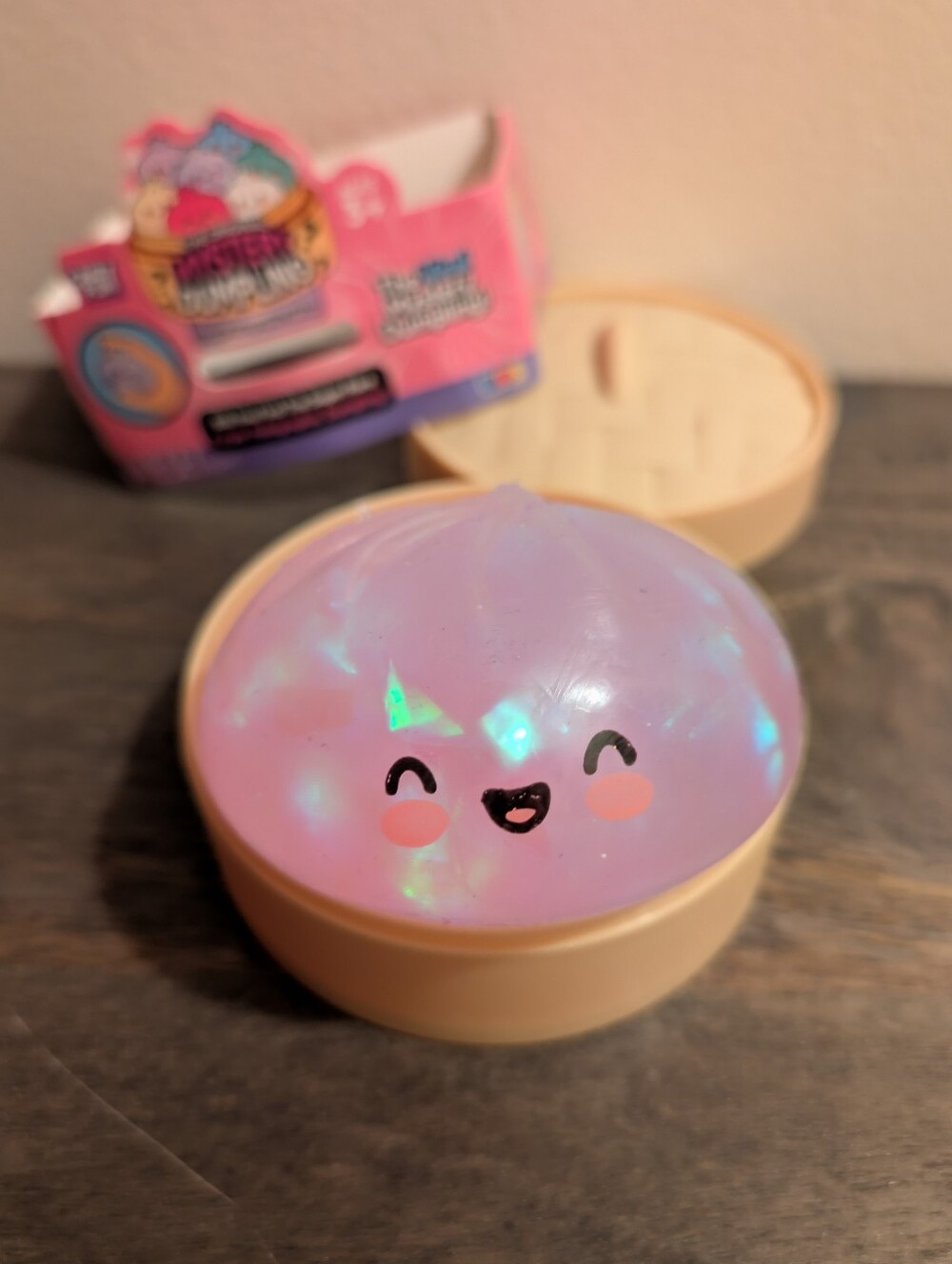 BRAND NEW RARE PURPLE HOLOGRAPHIC EDITION DUMPLING